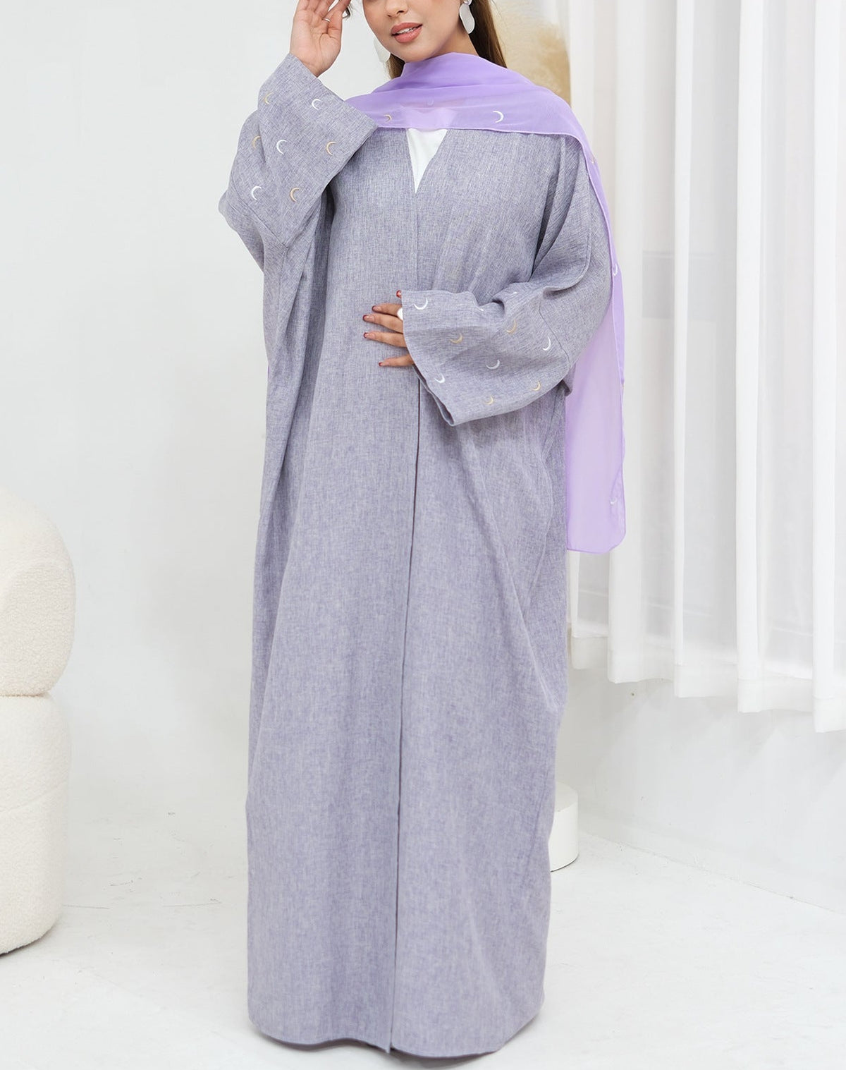 Qamar Abaya With Hijab