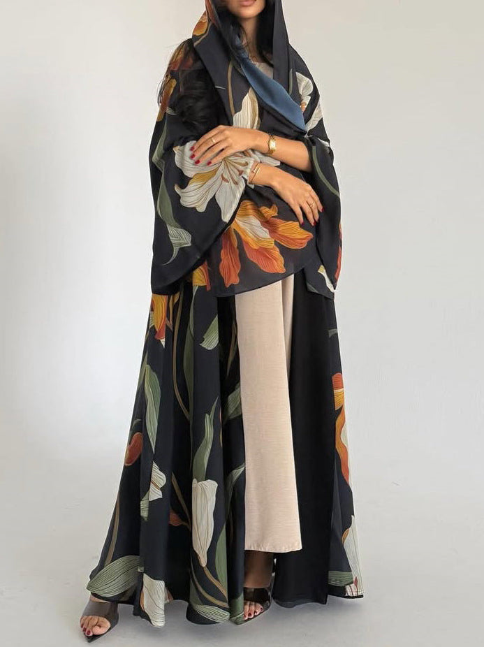 Inara Floral Abaya & Hijan