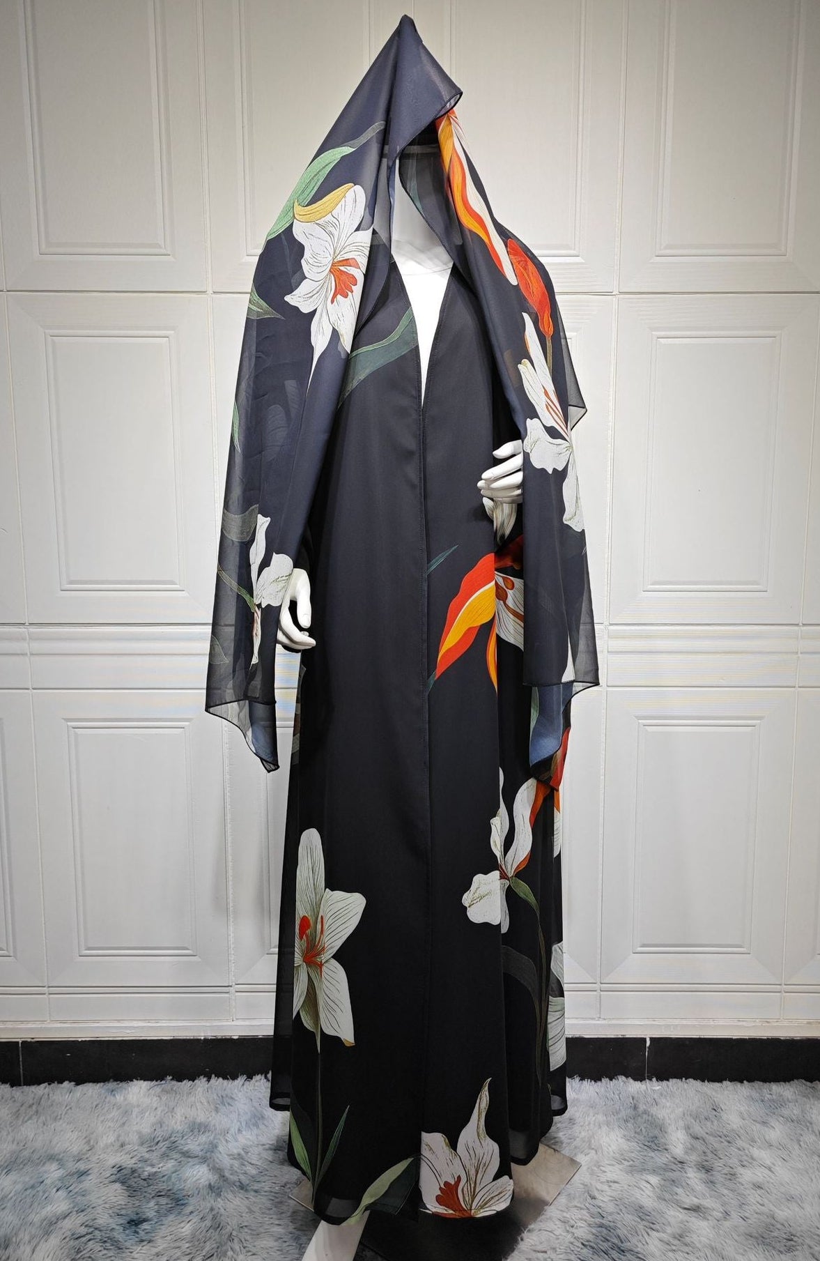 Inara Floral Abaya & Hijan