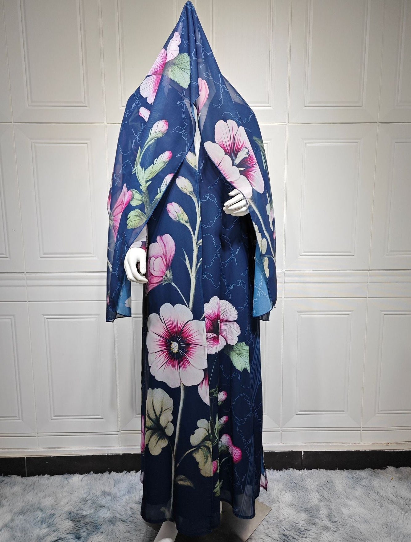 Sahiba Floral Abaya & Hijab