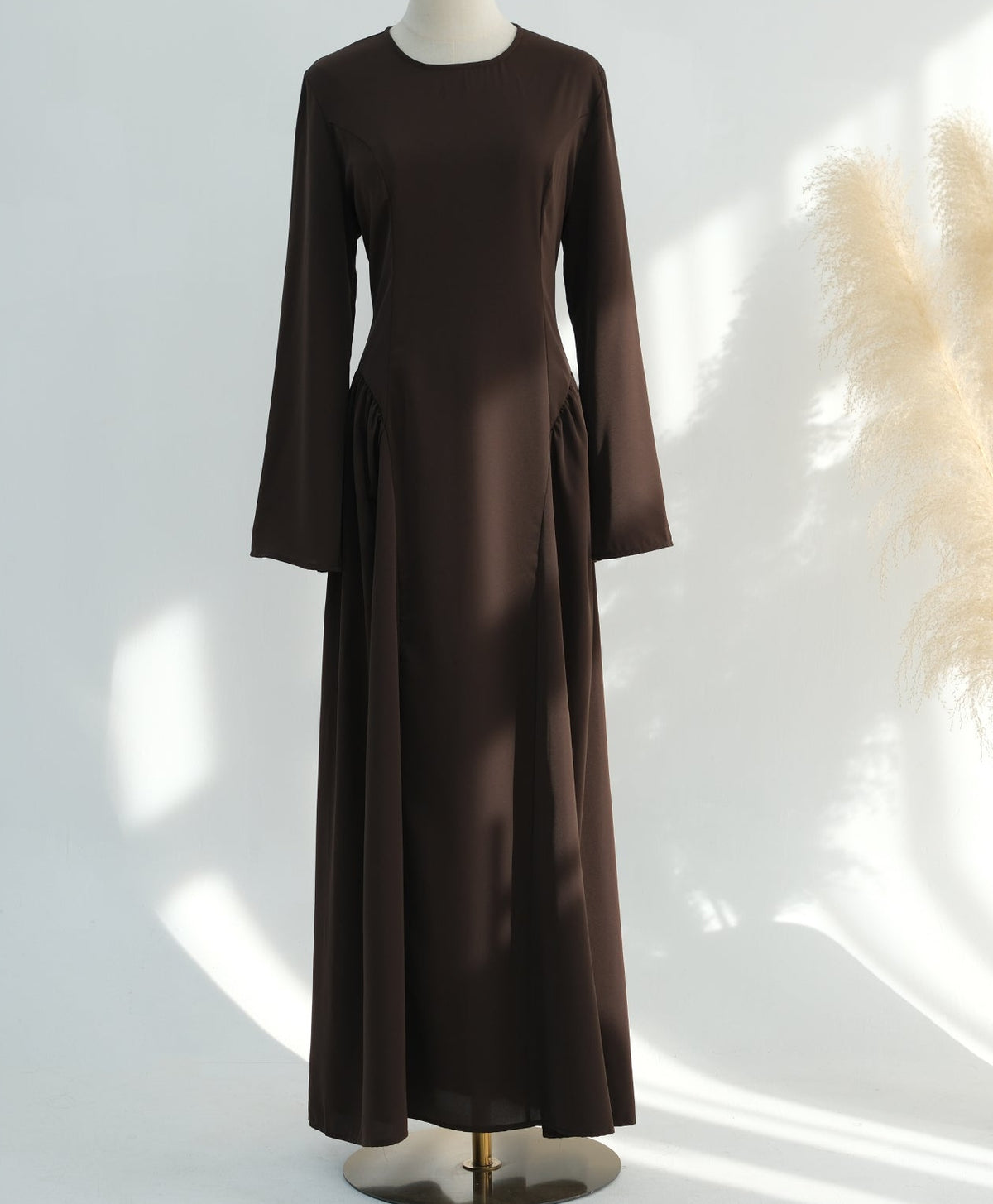 Rumaan Pleated Maxi Dress