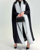 Azuri Two Toned Pleated Abaya
