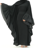 Amiha Frill Butterlfy Abaya- SOLD OUT