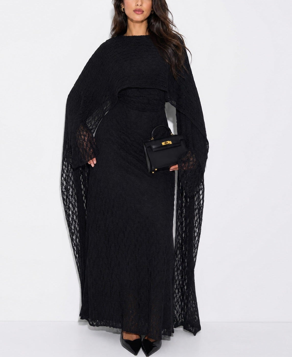 Zariyab Knitted Maxi Dress