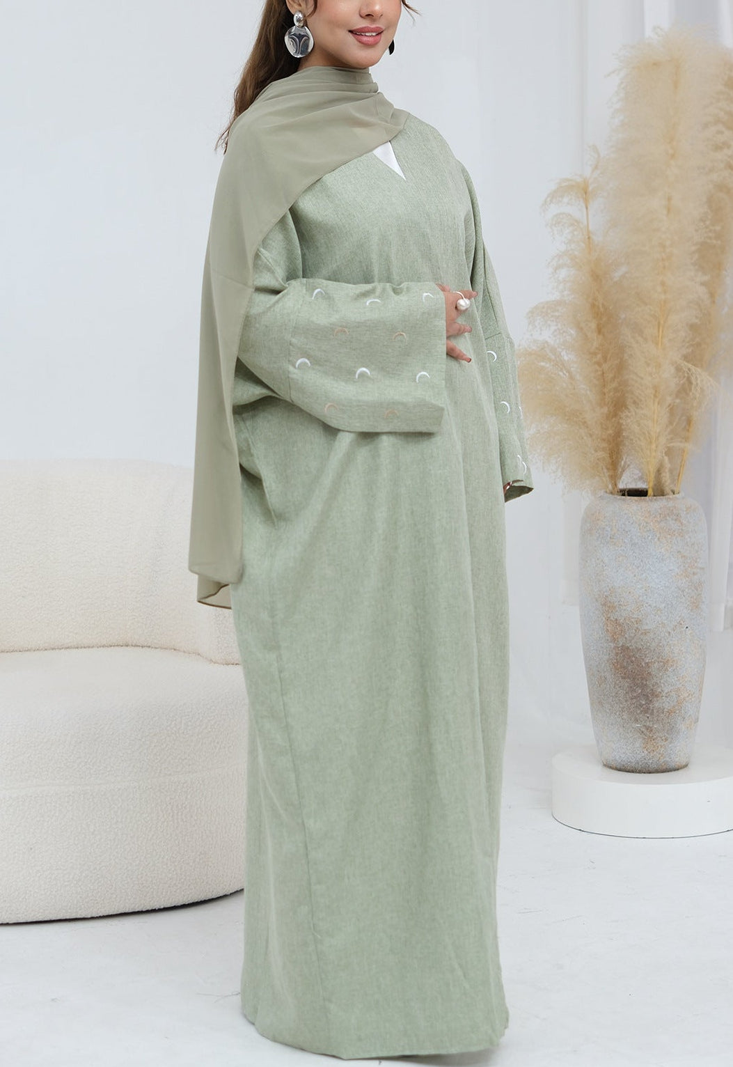 Qamar Abaya With Hijab
