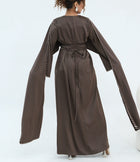 Zamina Pearl Dress- Satin Material