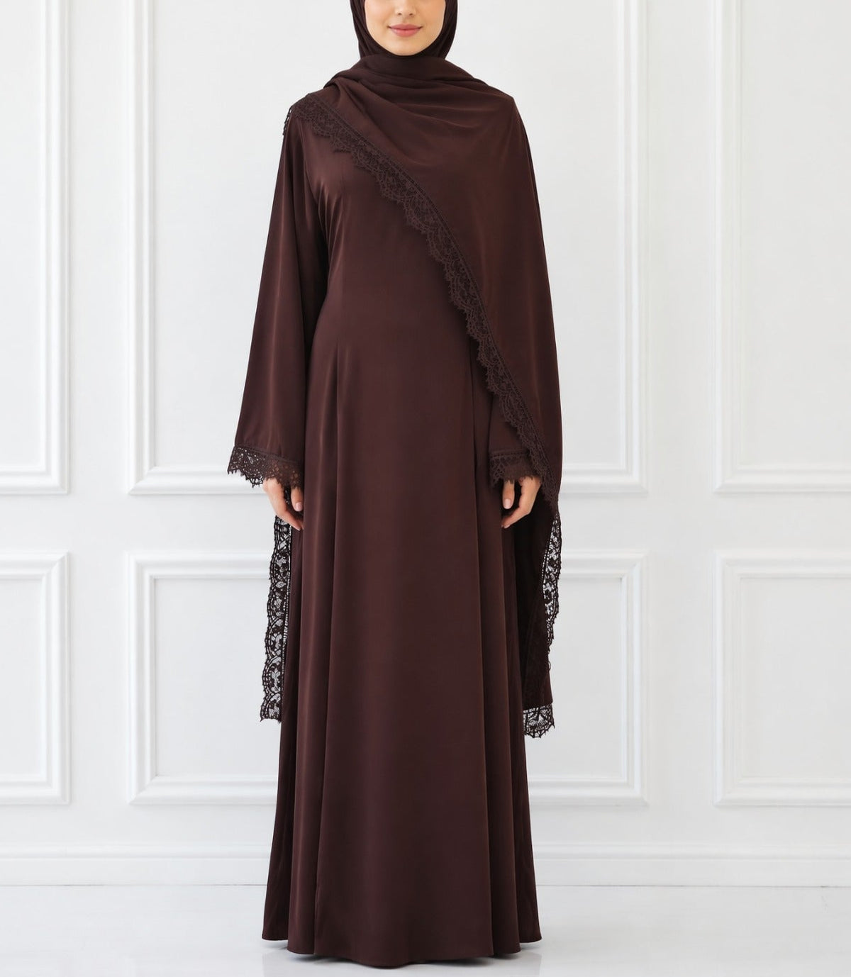 Israh Lace Abaya