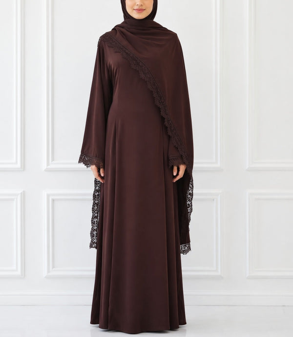 Israh Lace Abaya