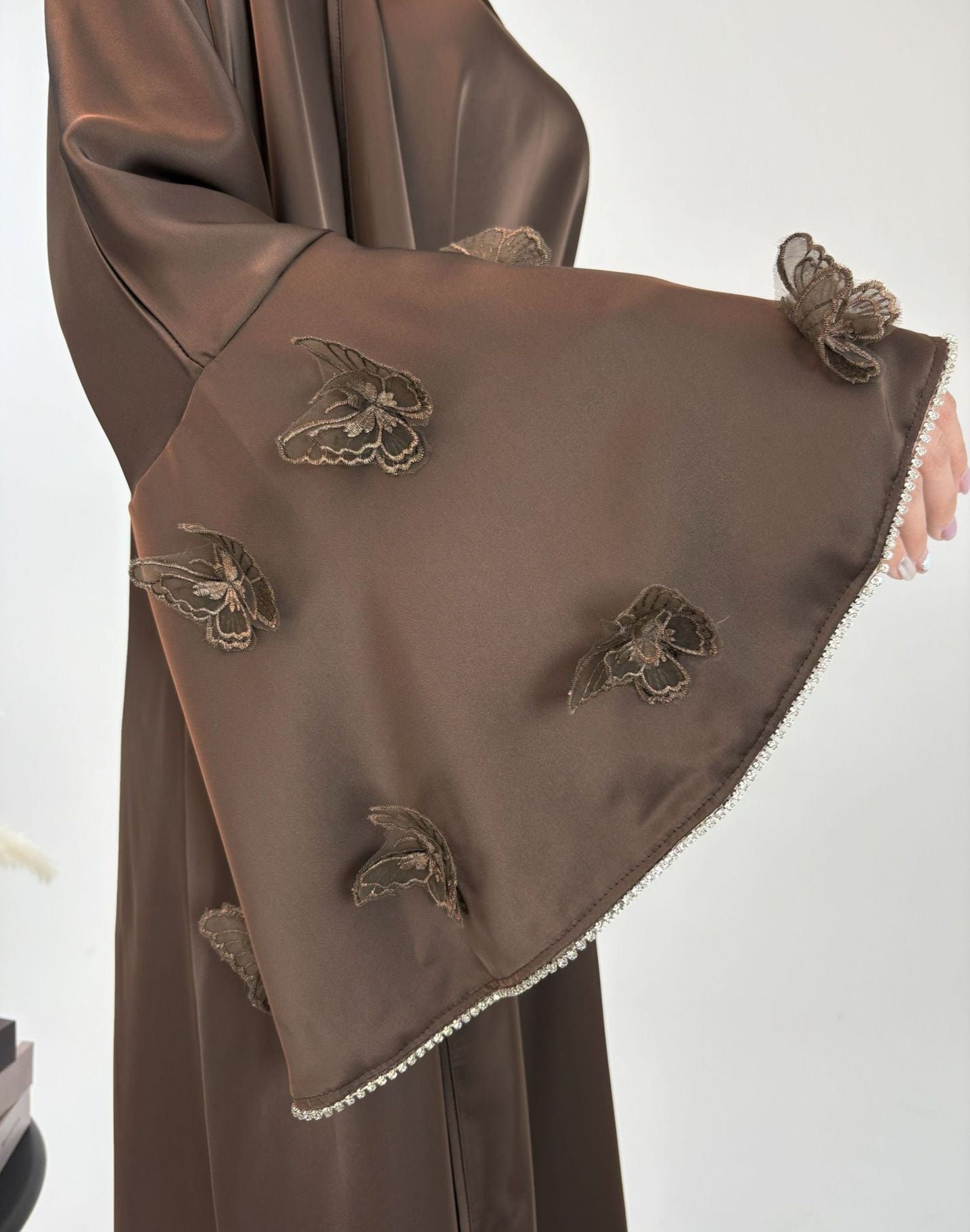 Nazia Beaded Abaya Set