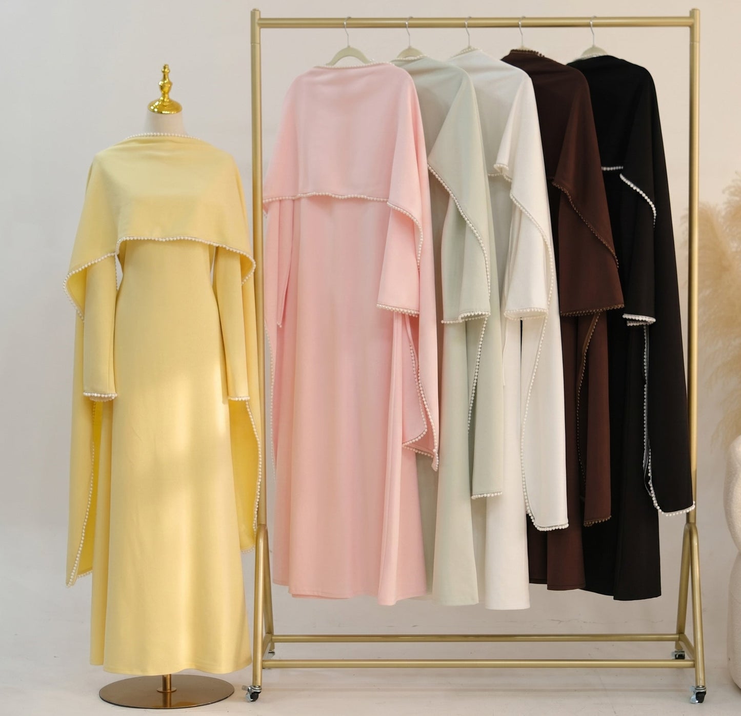 Yazira Pearl Capre Dress