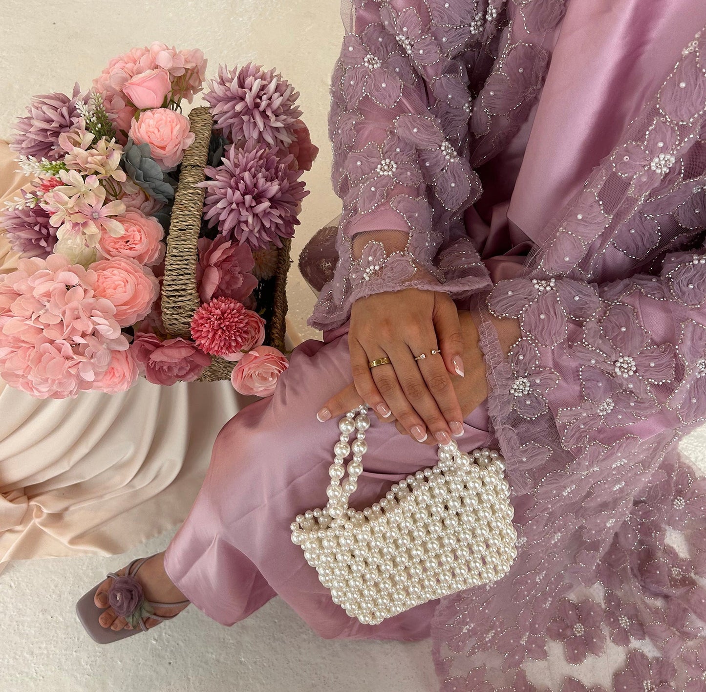 Nawra Abaya Set- NOT AVAILABLE FULLY SOLD OUT