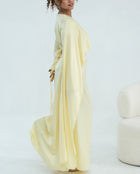 Zamina Pearl Dress- Satin Material