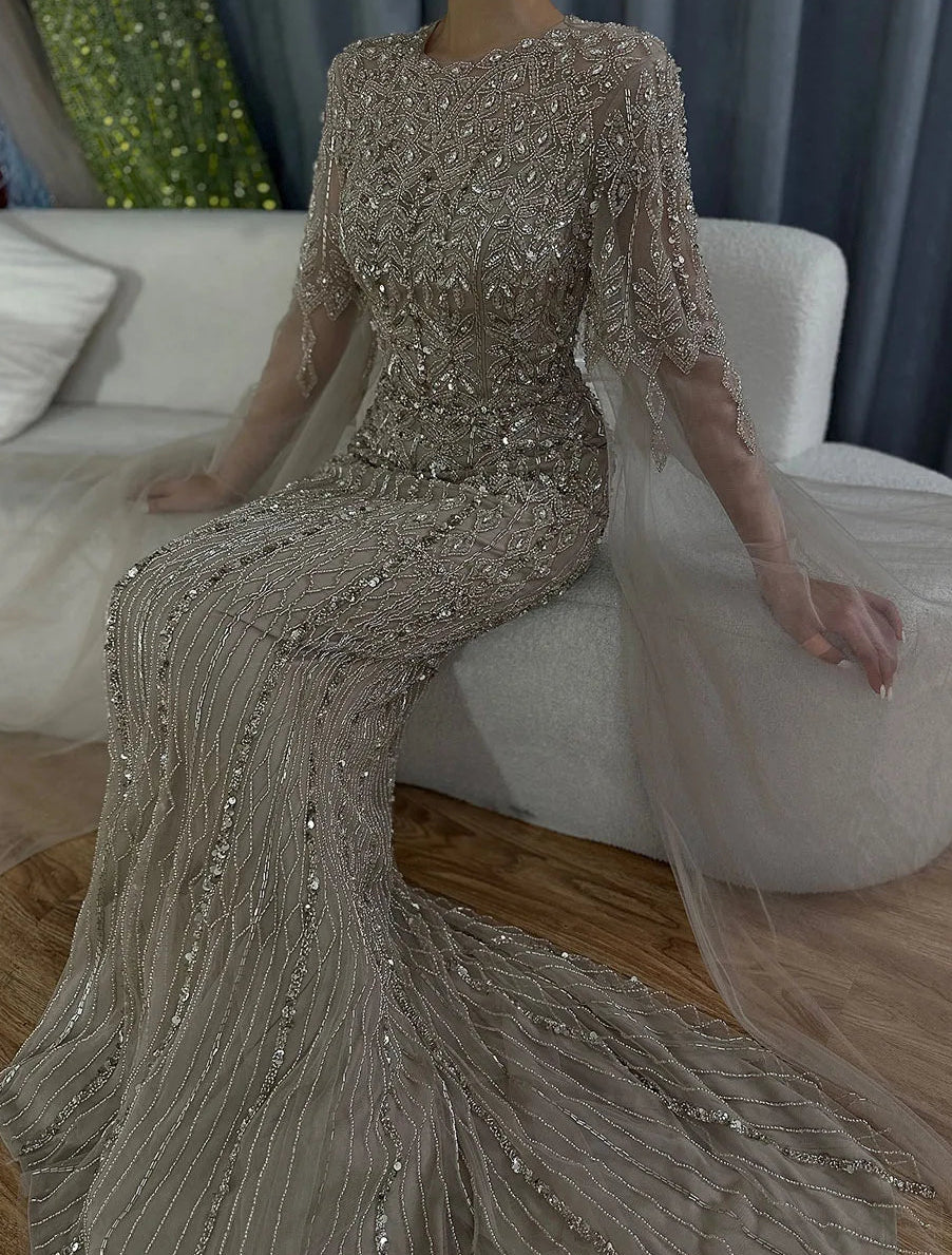 Maahira Beaded Gown