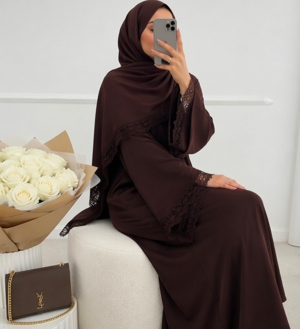 Israh Lace Abaya