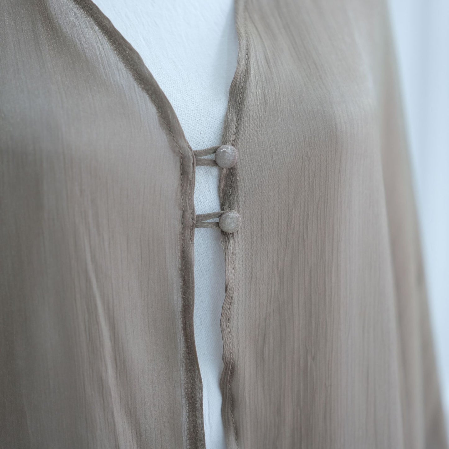 Samiha Organza Abaya Set