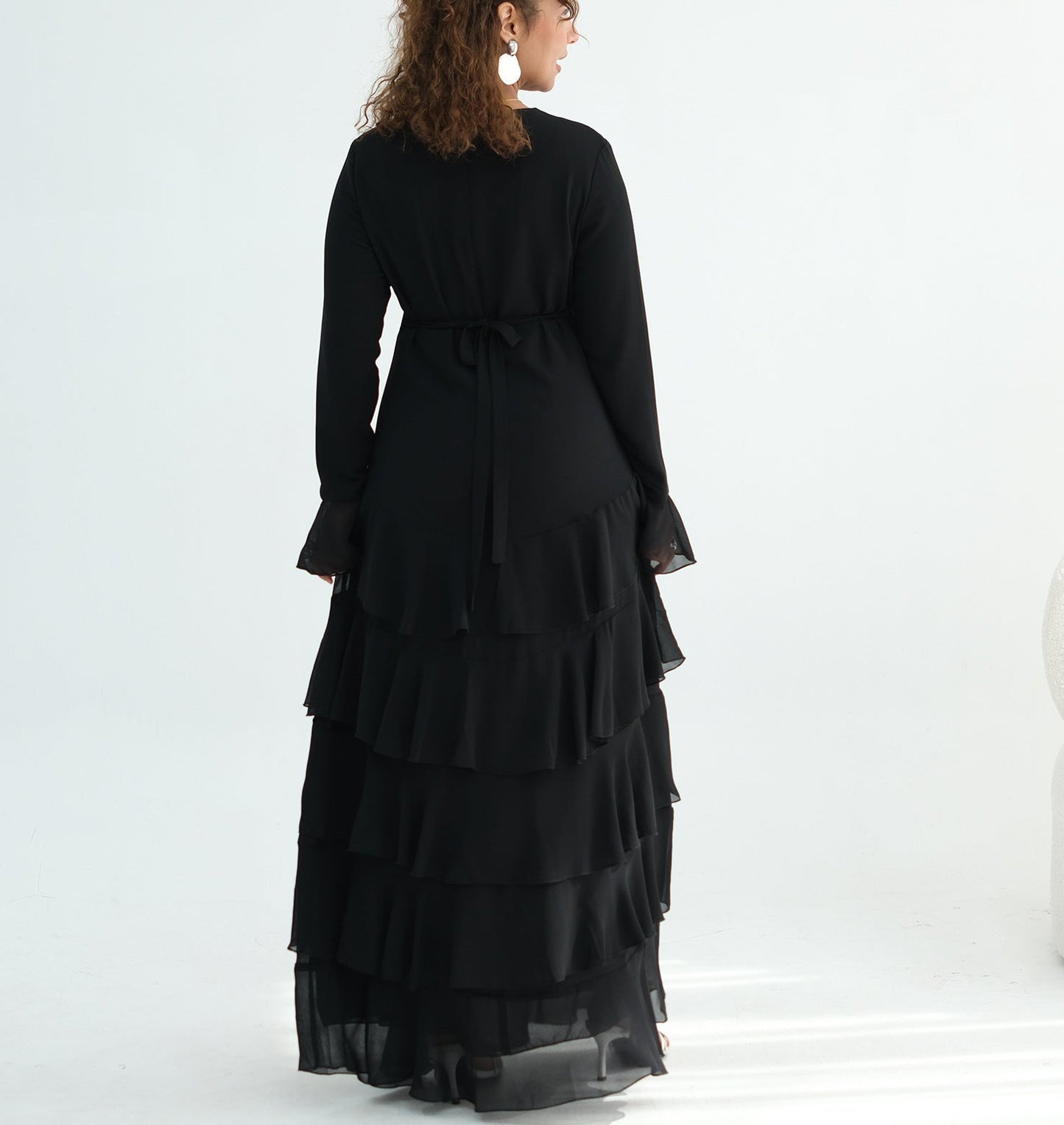 Tiered Ruffle Maxi Dress