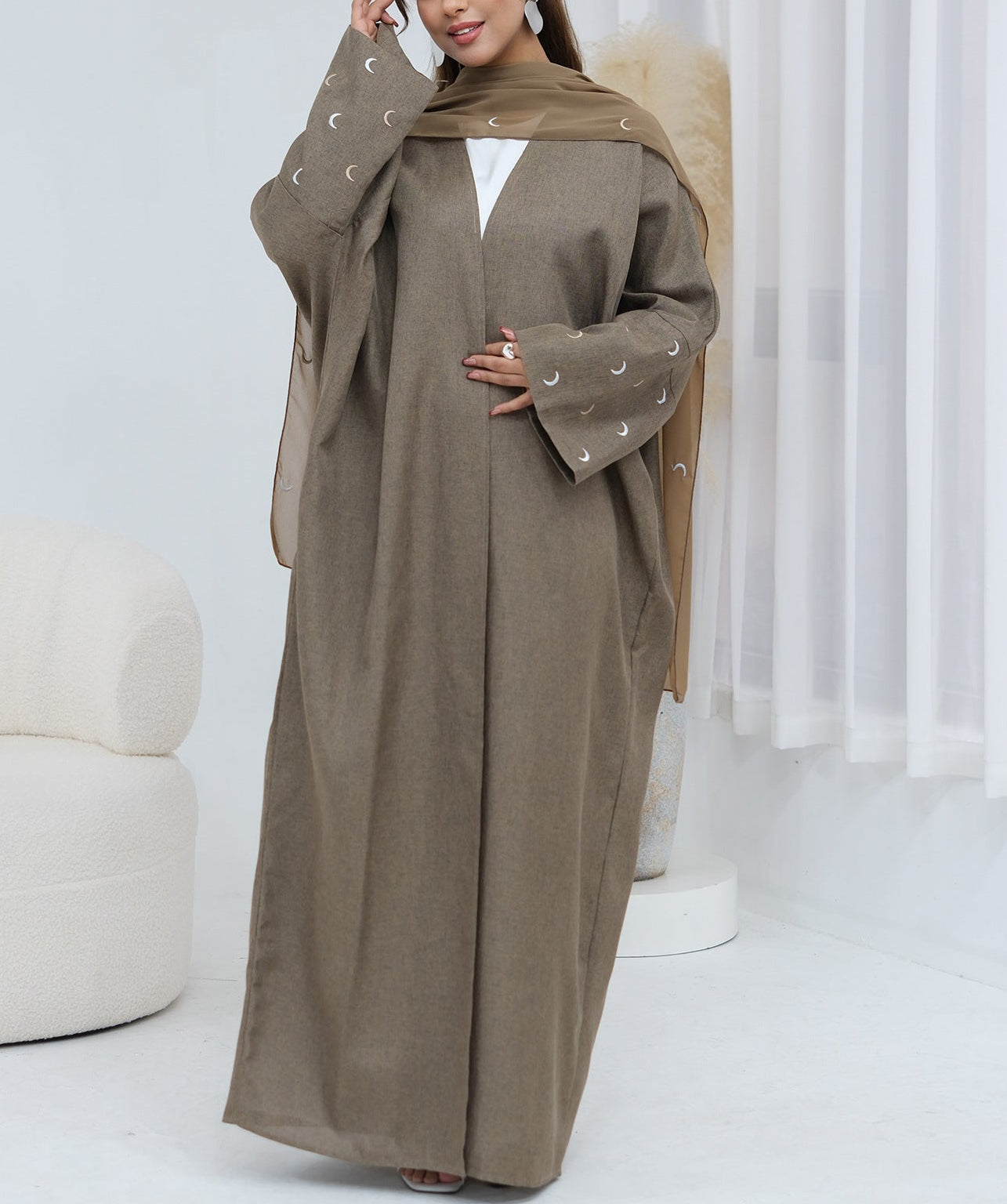 Qamar Abaya With Hijab
