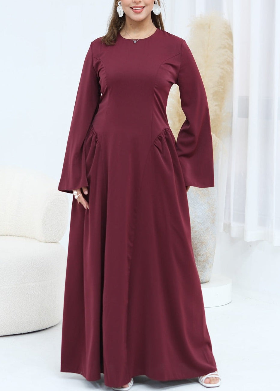 Rumaan Pleated Maxi Dress