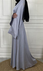 Inaya Classic Satin Abaya