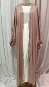Maahwish Satin Abaya