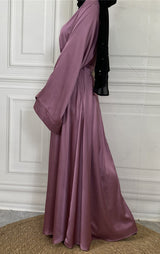 Inaya Classic Satin Abaya
