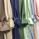 Maahwish Satin Abaya