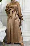 Maha Pearl Satin Dress