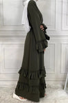 Raina Ruffle Abaya