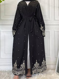 Unaisah Pearl Abaya-Black