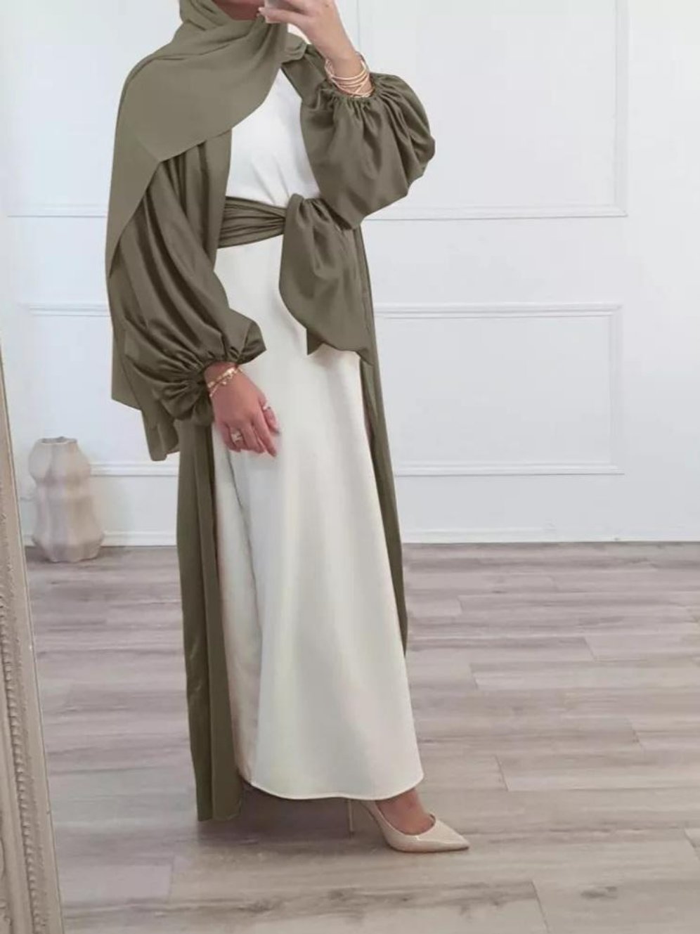 Sia Satin Abaya