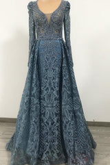 Rayna Beaded Lace Gown