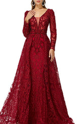 Rayna Beaded Lace Gown
