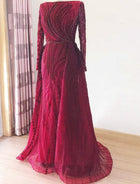 Hadya Heavy Beaded Gown