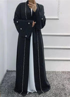 Pearl Embellished Abaya