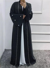 Pearl Embellished Abaya