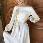 Sofia Sequin Embroidery Dress