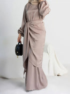 Ayla Satin Wrap Set