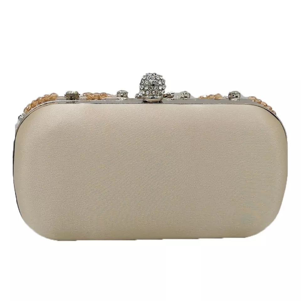 Golden Crystal Clutch