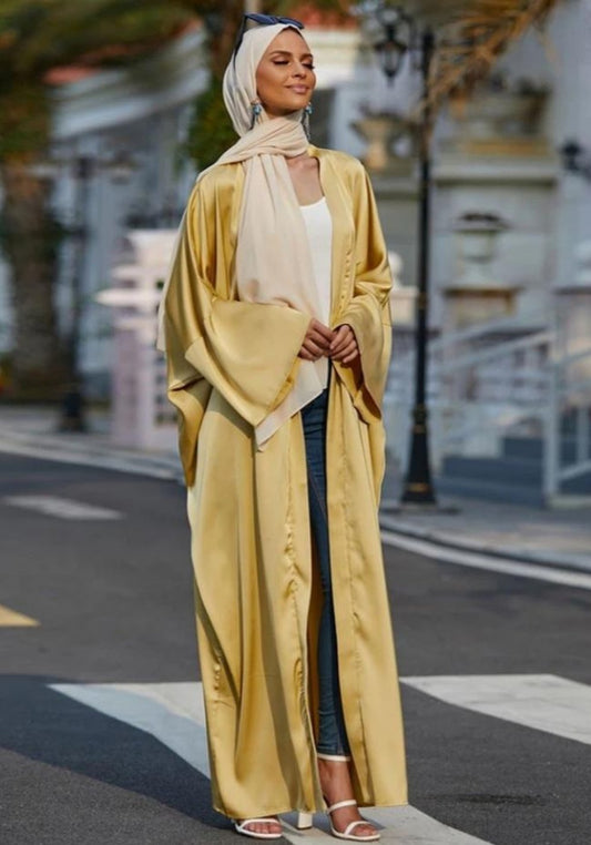 Casual Satin Kaftan