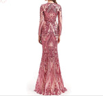 Layla Evening Gown-Blush Pink