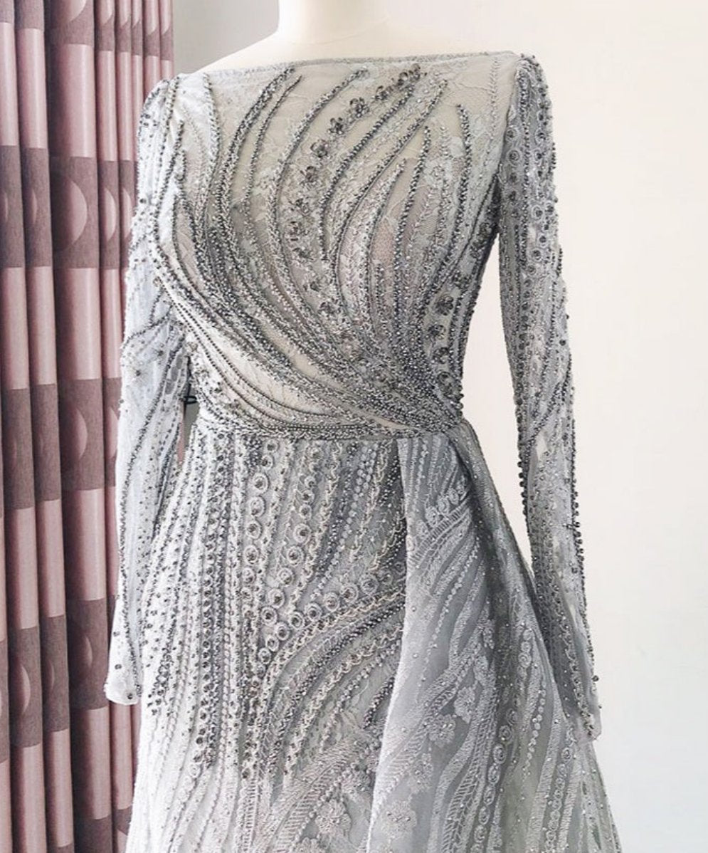 Hadya Heavy Beaded Gown