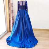Noor-Beaded Evening Gown