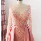 Noor-Beaded Evening Gown