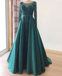 Noor-Beaded Evening Gown