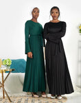 Pleated Maxi Dress