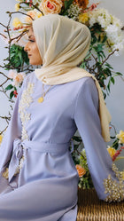 Sofia Sequin Embroidery Dress