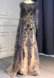 Suhana Beaded Evening Gown