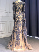 Suhana Beaded Evening Gown