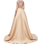 Layla Evening Gown- Rose Gold