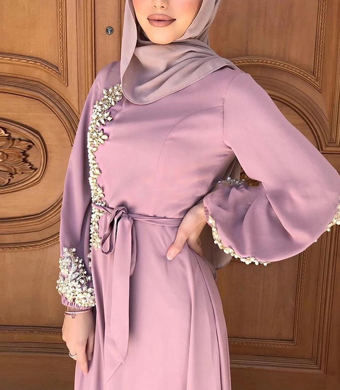 Sofia Sequin Embroidery Dress